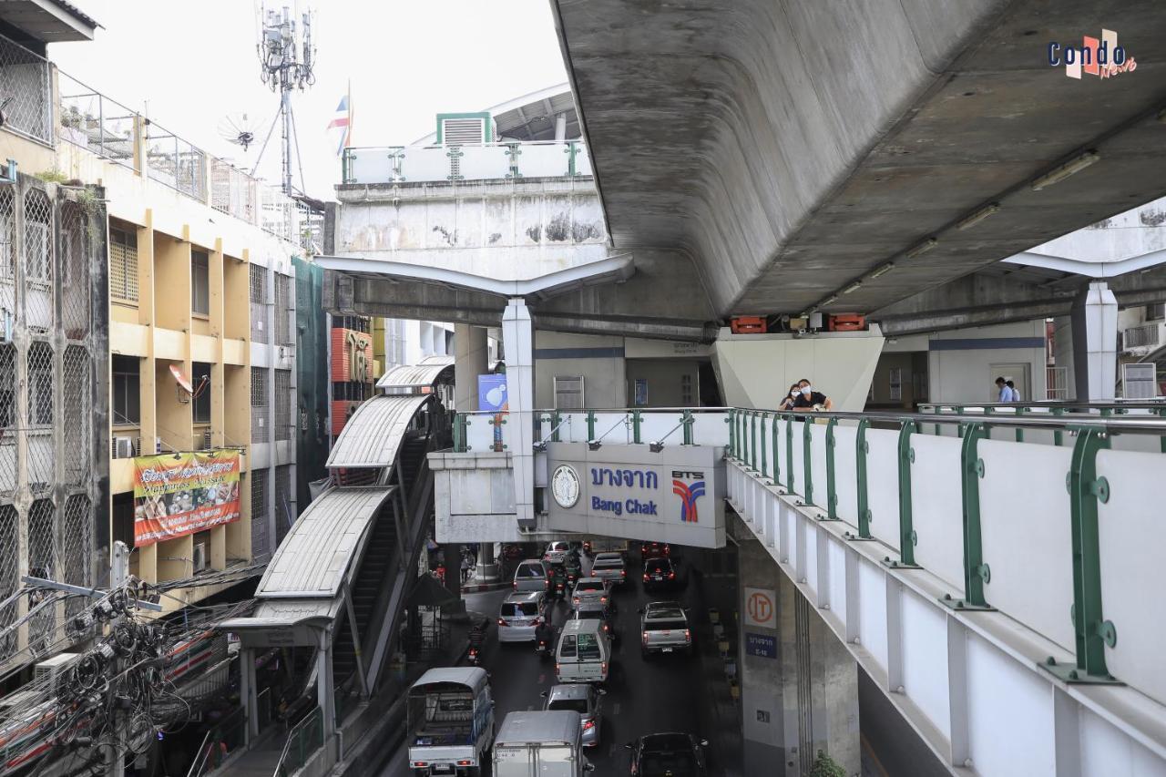 2 Mins Walk To Bts Bang Chak Apartment Bangkok Exterior foto