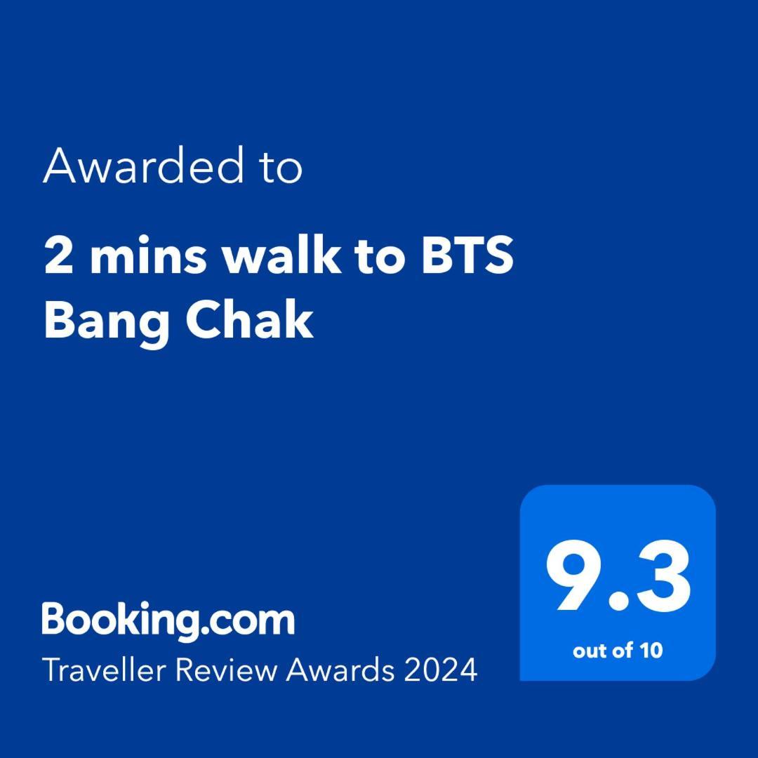 2 Mins Walk To Bts Bang Chak Apartment Bangkok Exterior foto